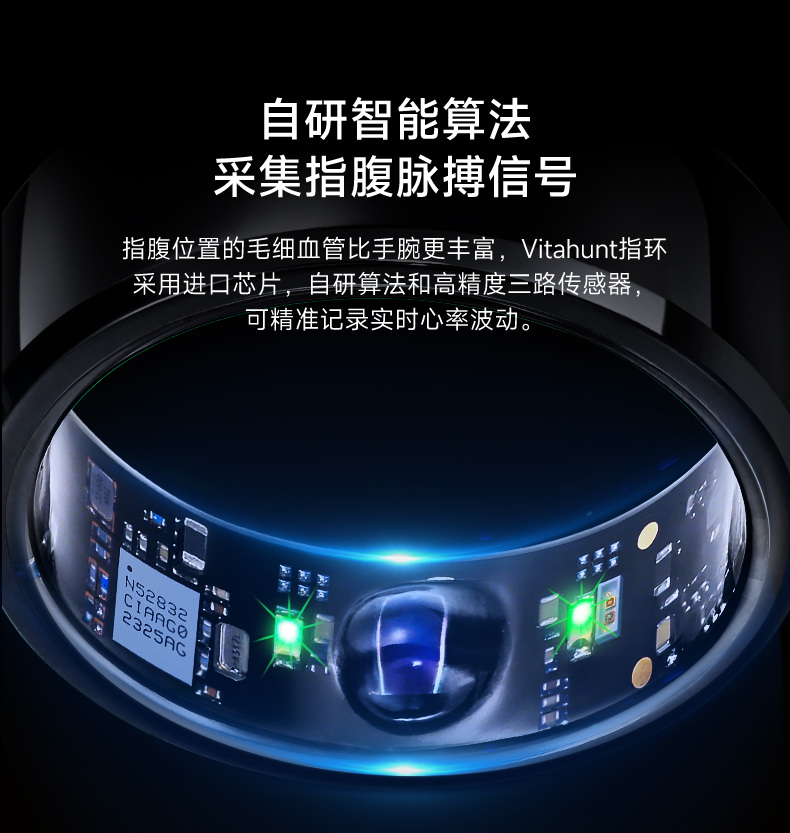 hunt智能戒指、体脂秤生态组合破局千亿赛道开元ky棋牌智能穿戴热潮席卷礼品展Vita(图3)